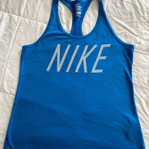 Nike Women's Vibrant Blue Tank Top